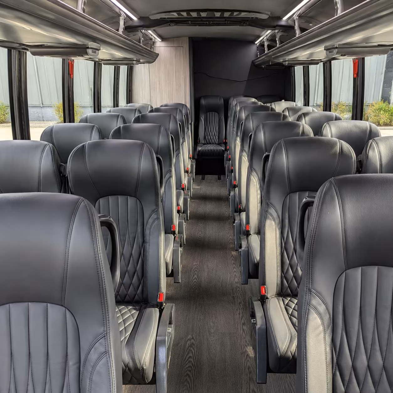 15-35 Passenger Minibus Inside