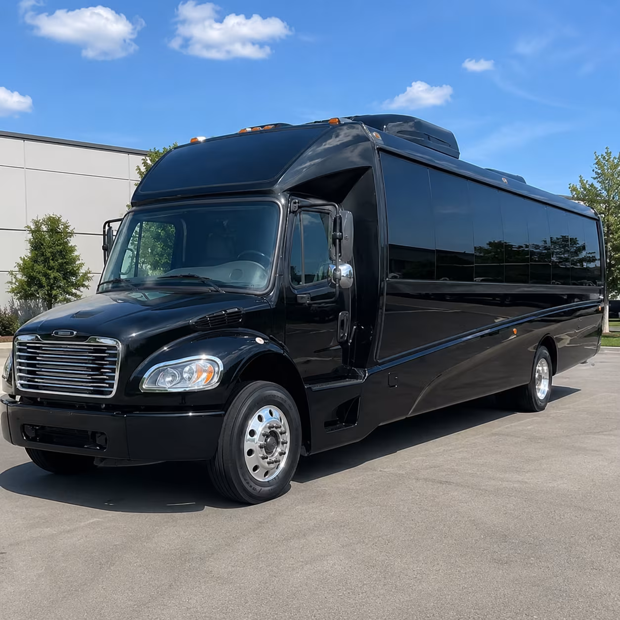 Odessa Airport Shuttle & Transportation party bus exterior