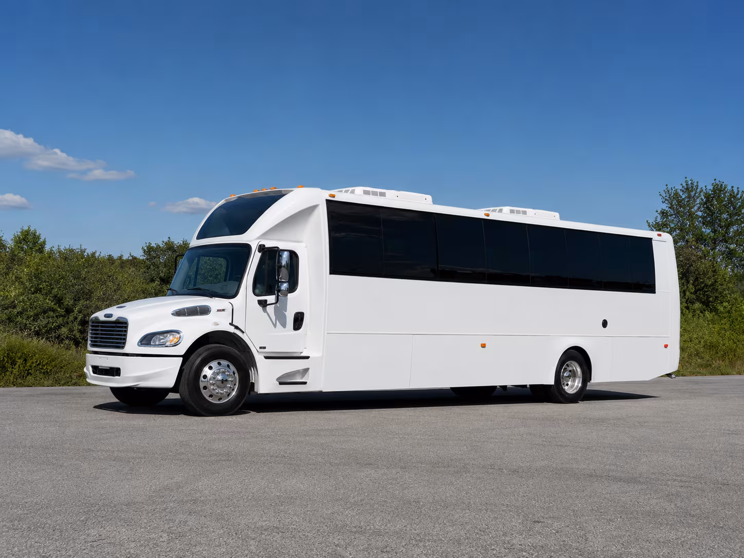 Odessa Bachelor & Bachelorette Transportation party bus exterior