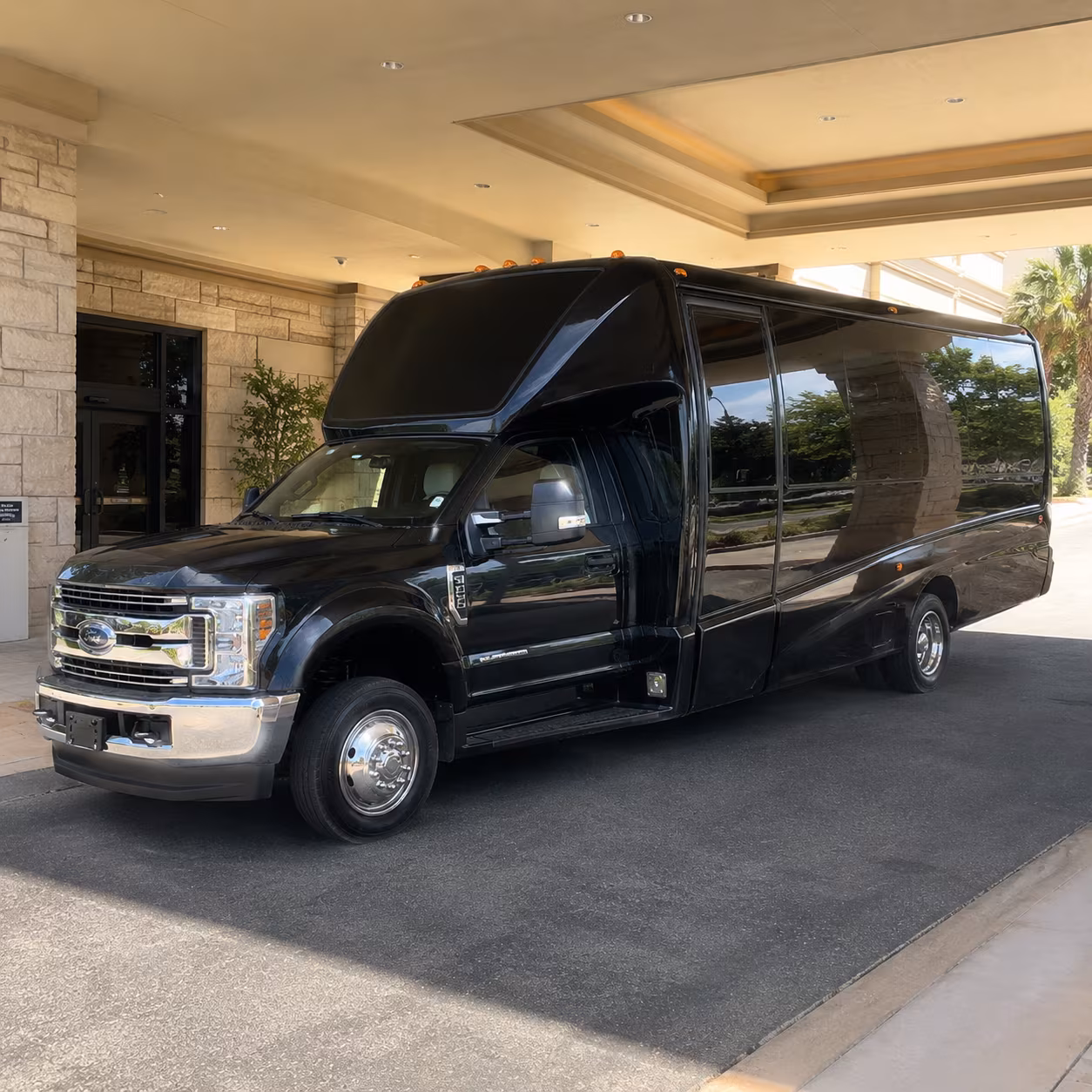 Odessa Birthday, Sweet 16, & Quinceañera Transportation party bus exterior