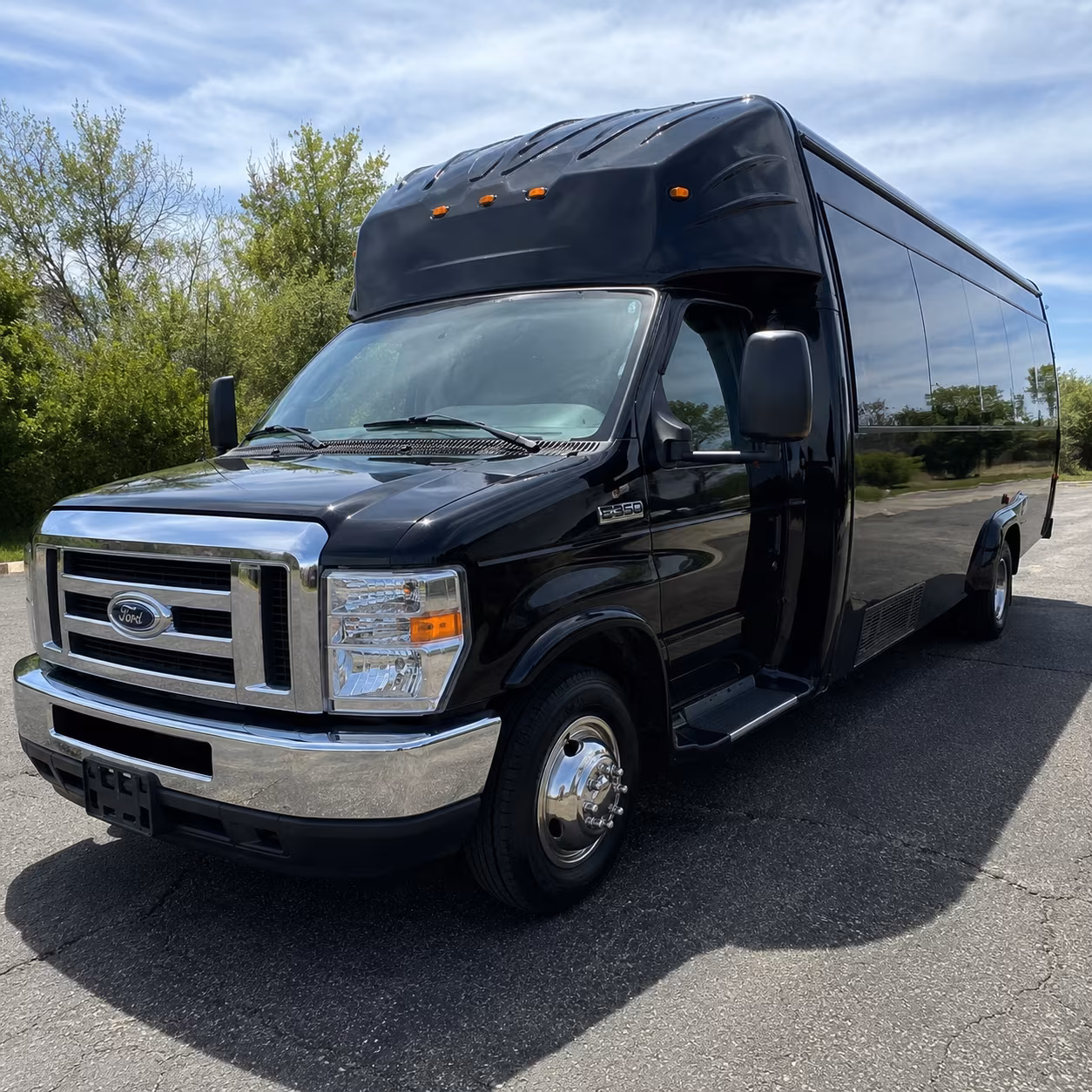 Odessa Birthday, Sweet 16, & Quinceañera Transportation party bus exterior