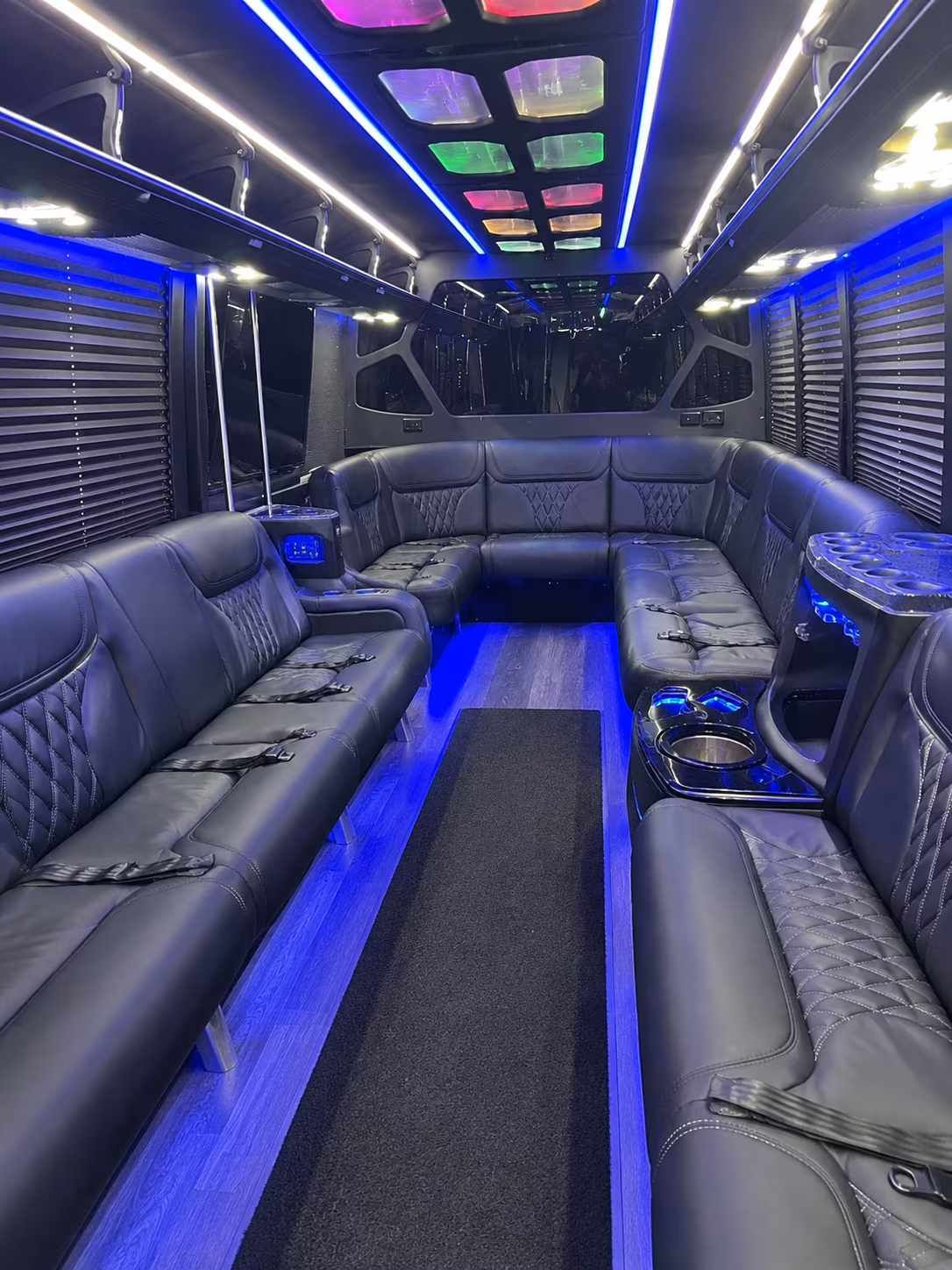 Odessa Birthday, Sweet 16, & Quinceañera Transportation party bus exterior