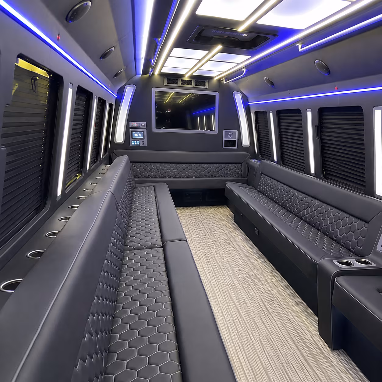 Odessa Birthday, Sweet 16, & Quinceañera Transportation onboard seating