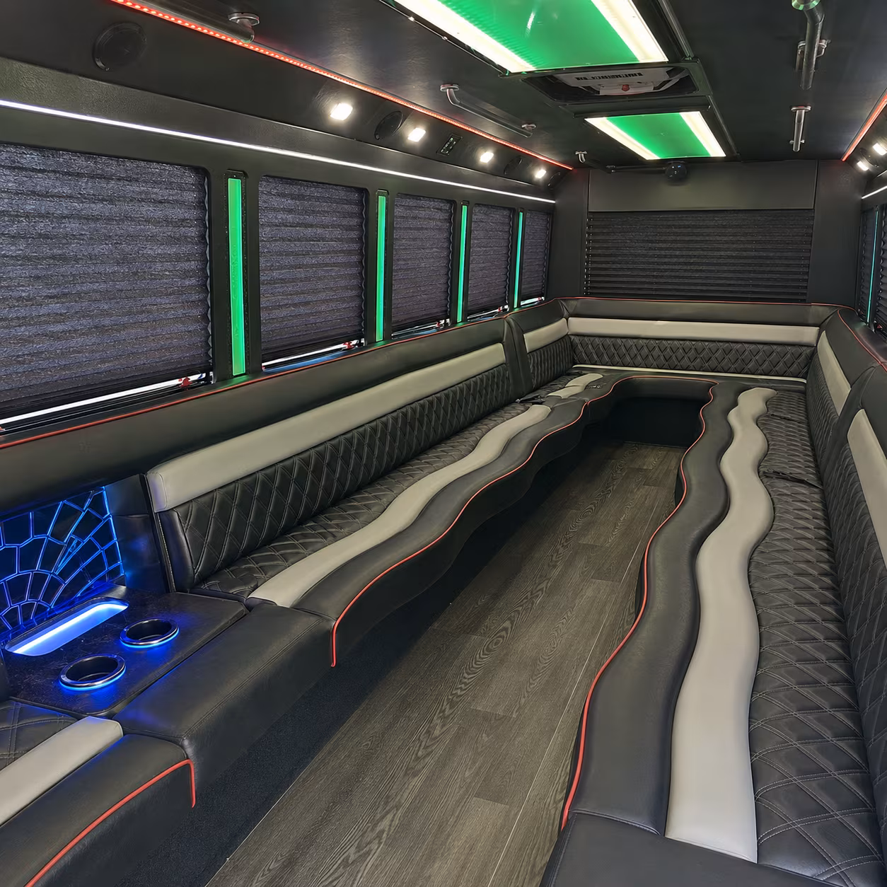 Odessa Concert & Music Festival Transportation party bus exterior