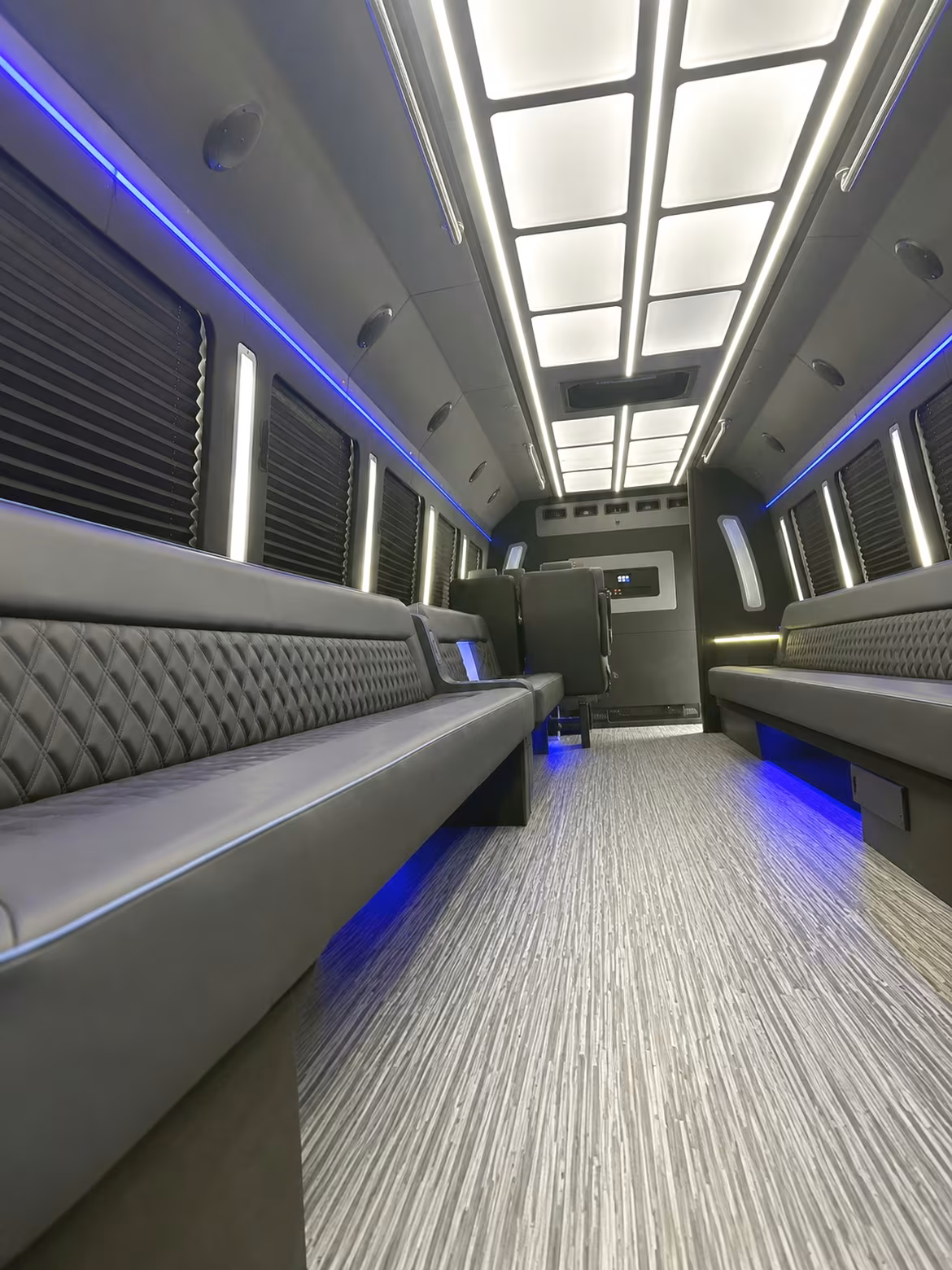 Odessa Concert & Music Festival Transportation party bus interior
