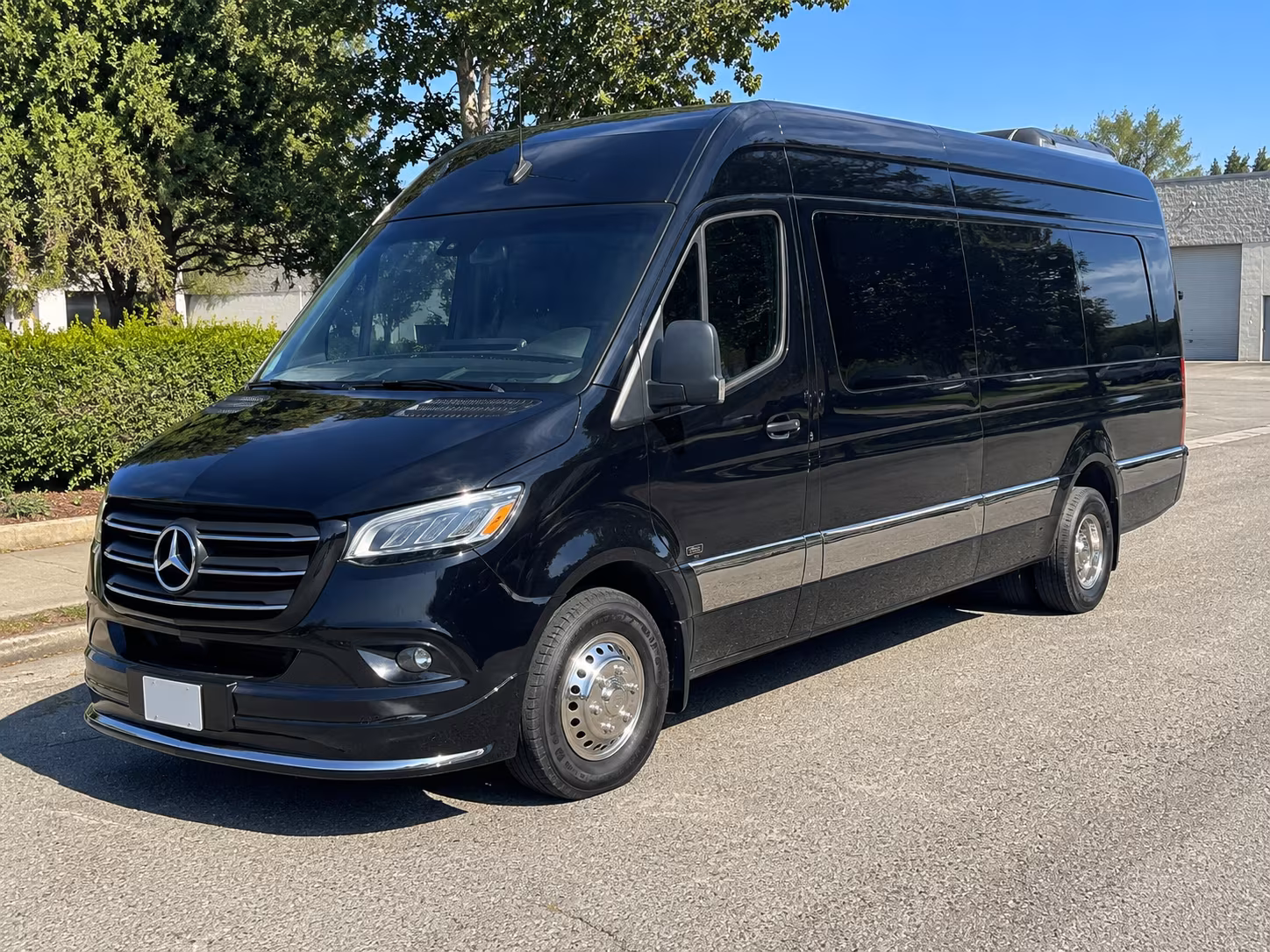 Odessa Corporate Transportation party bus exterior