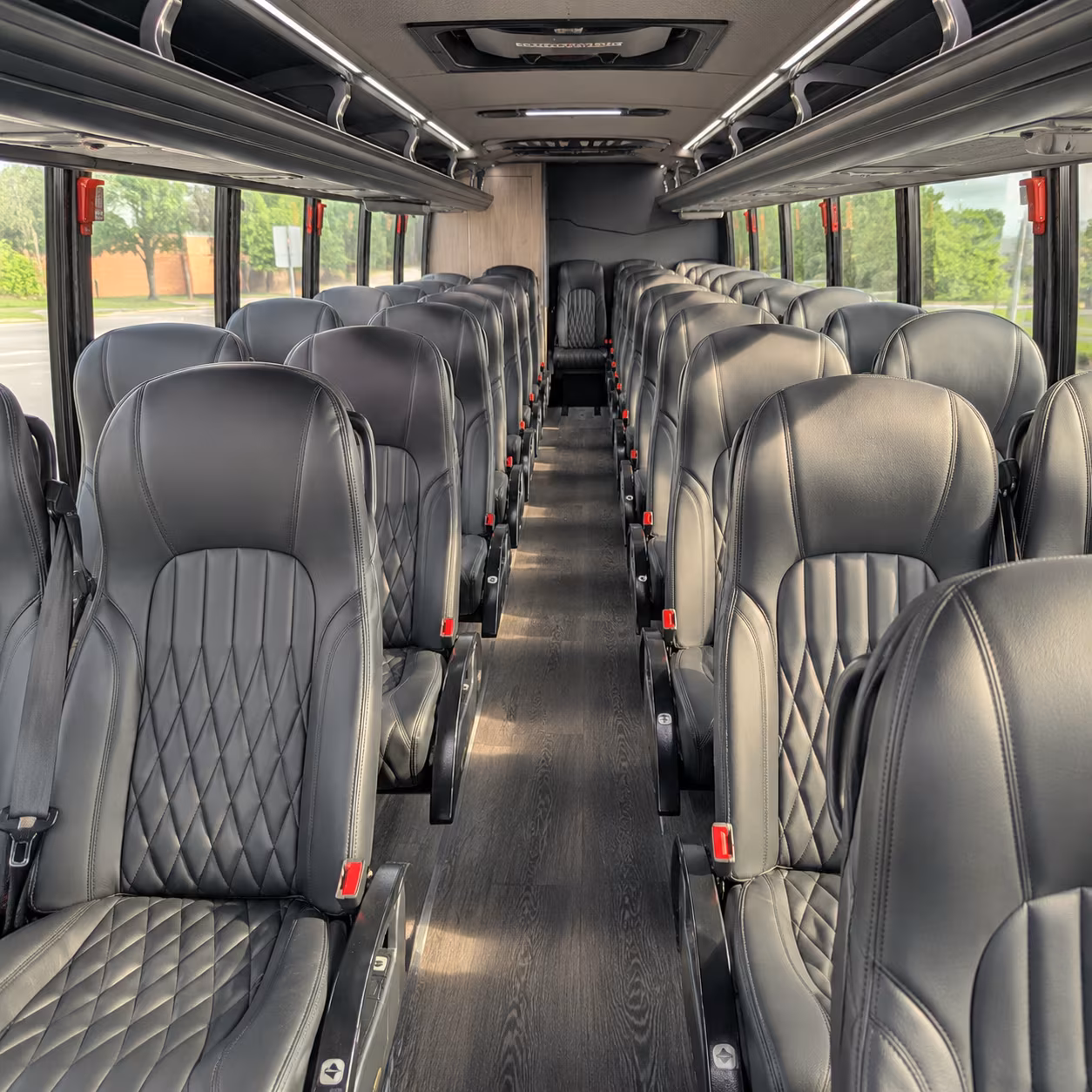 Odessa Corporate Transportation party bus exterior