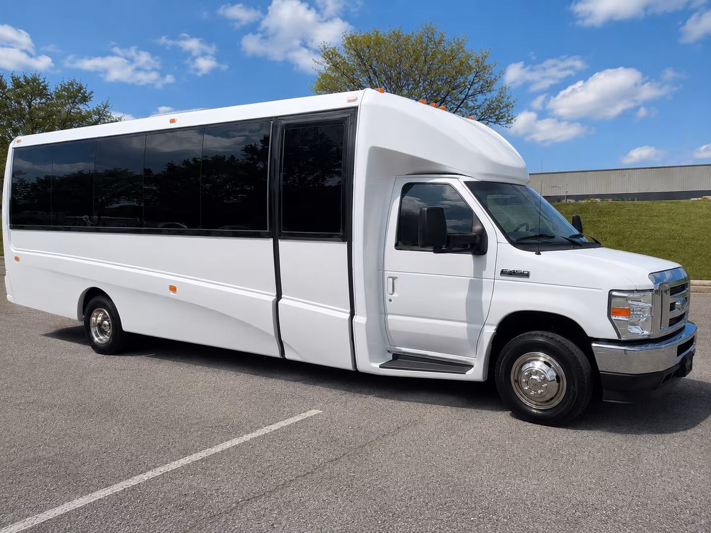 Odessa Corporate Transportation party bus exterior