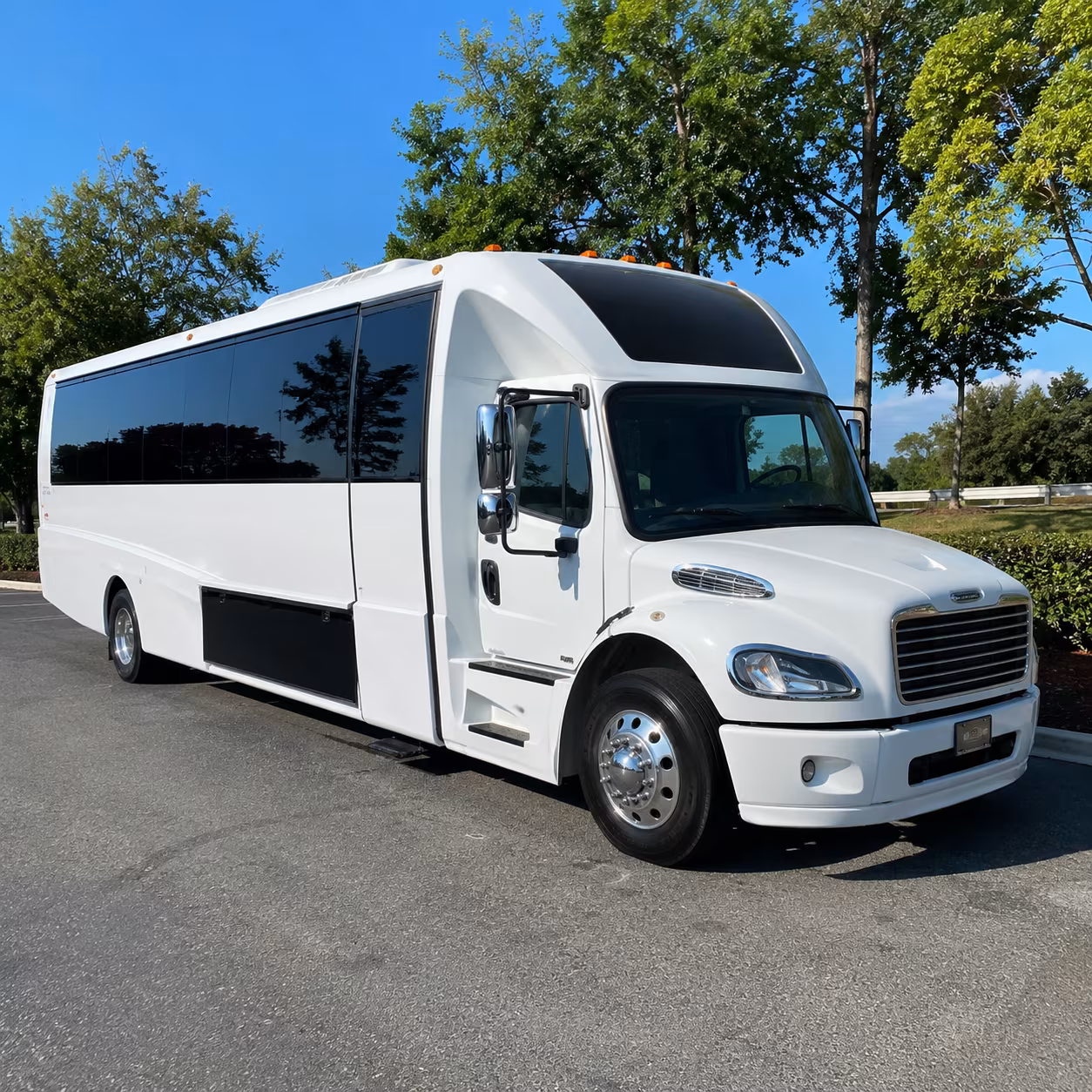 Odessa Private Event Transportation party bus exterior