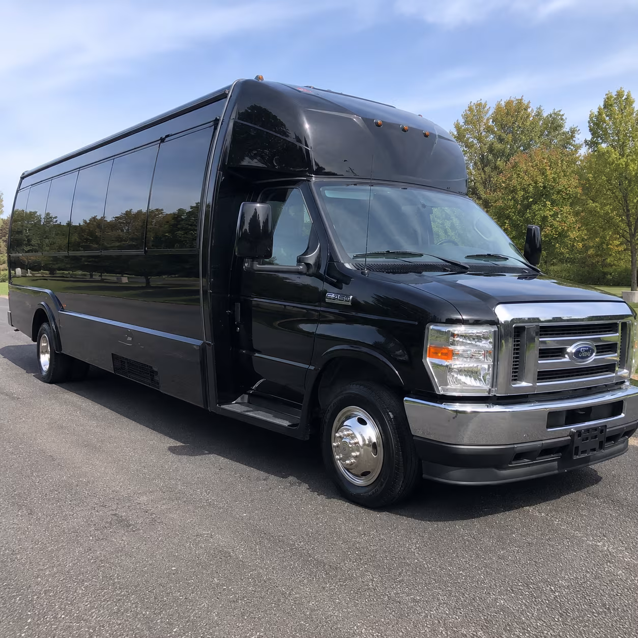 Odessa Prom & Homecoming Transportation party bus exterior