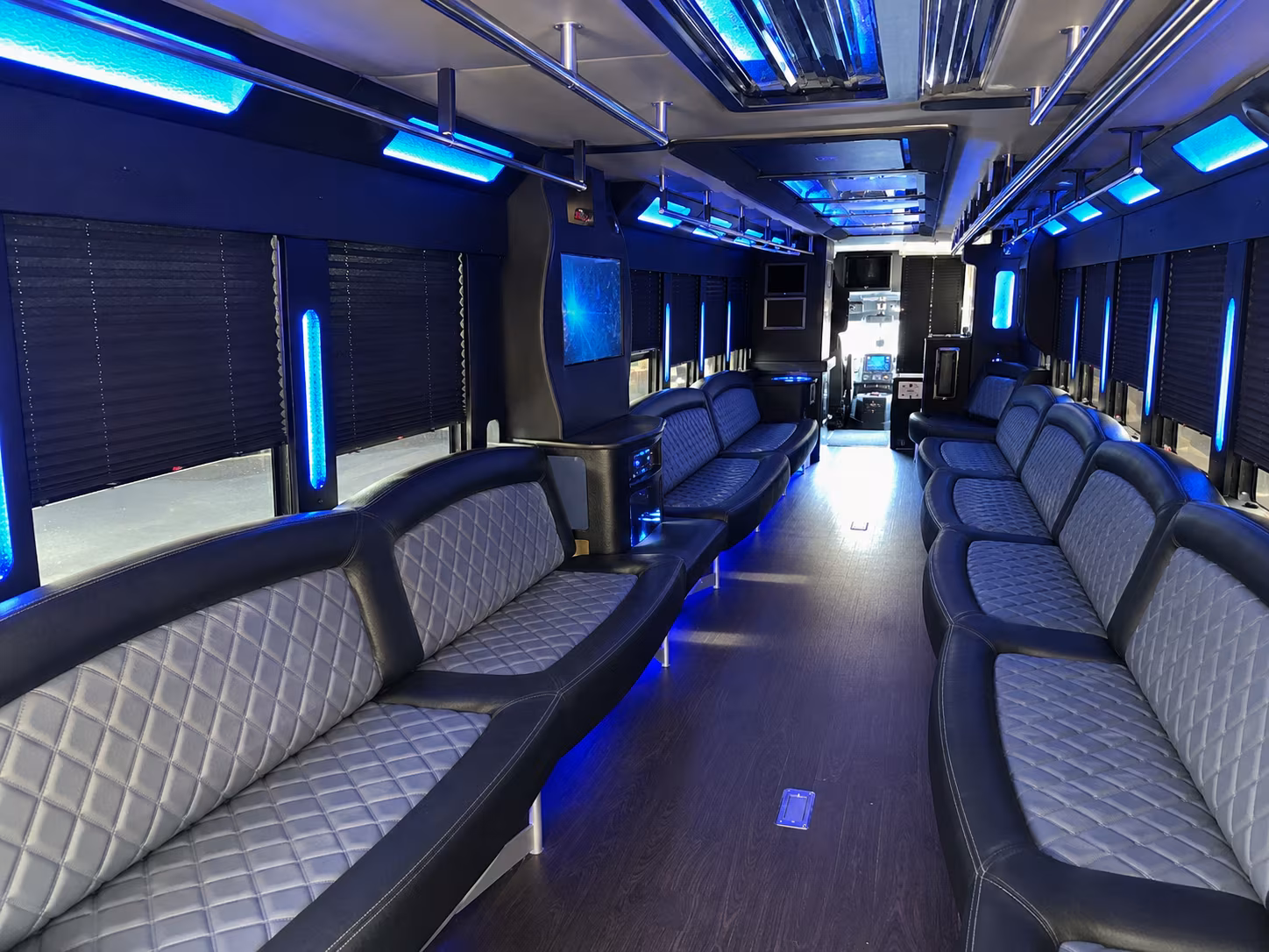Odessa Prom & Homecoming Transportation party bus exterior