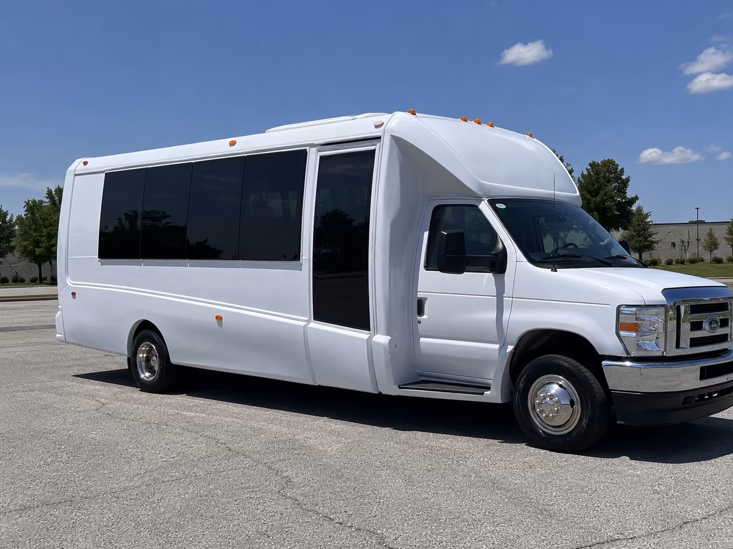 Odessa Prom & Homecoming Transportation party bus exterior
