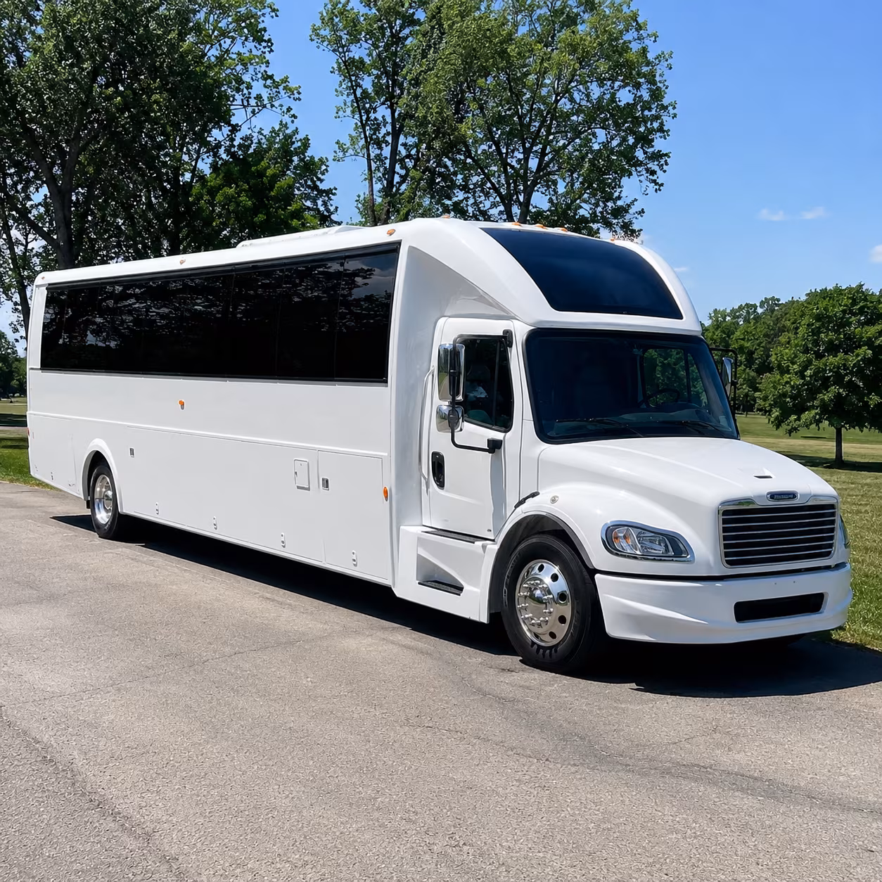 Odessa Prom & Homecoming Transportation party bus interior
