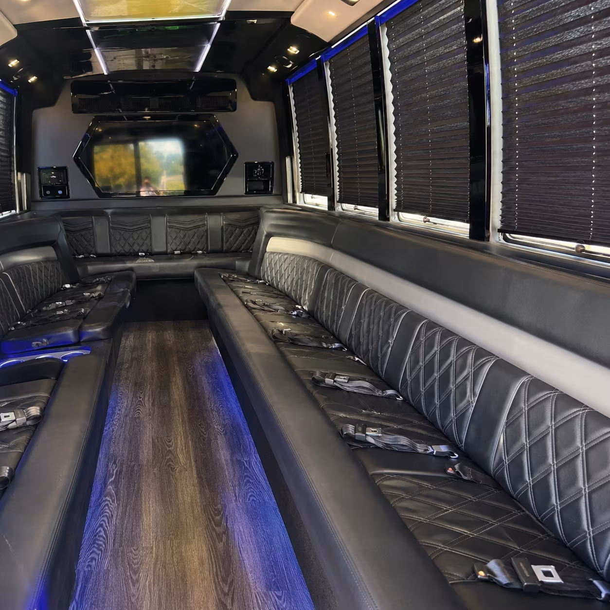 Odessa Sporting Event Transportation onboard seating