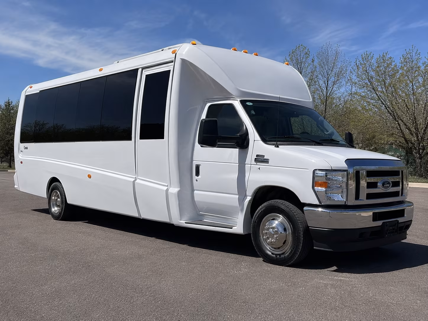 Odessa Sporting Event Transportation party bus exterior