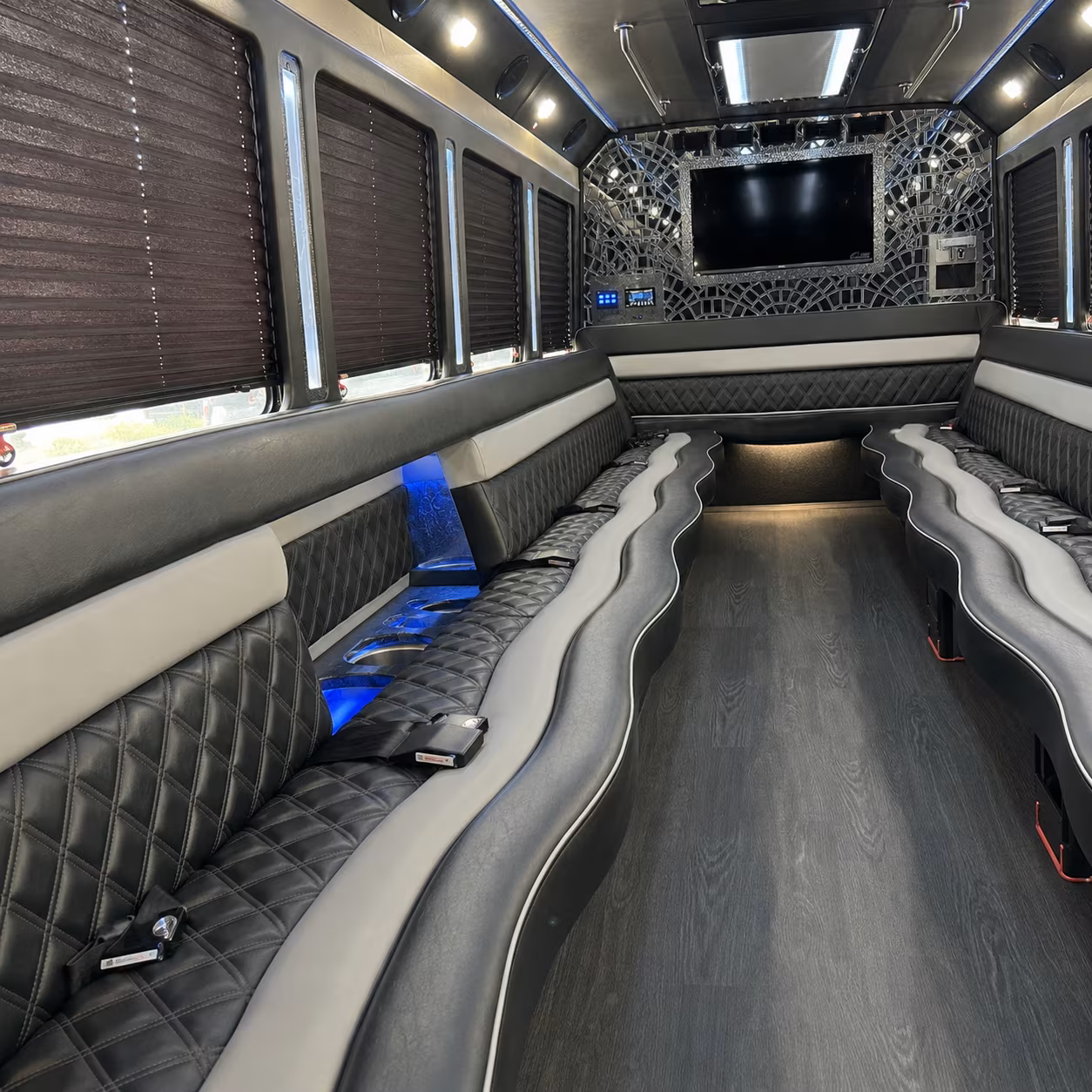 Odessa Winery Tour & Pub Crawl Transportation party bus exterior