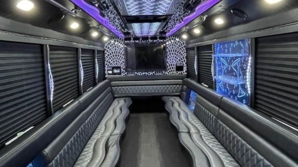 arlington 20 passenger party bus